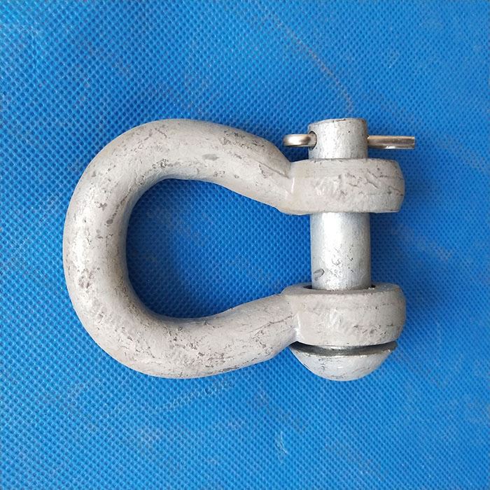 Manille d'accessoires de ligne électrique en métal