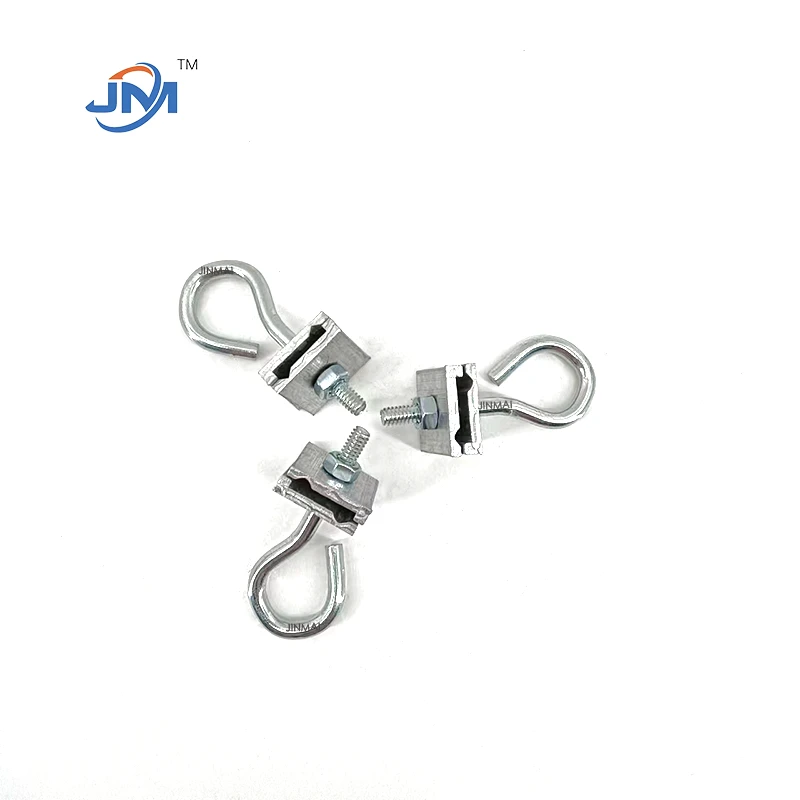 Collier de serrage pour câble galvanisé à chaud