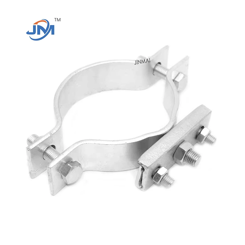 High-quality HDG Steel Clamps/pole Clips