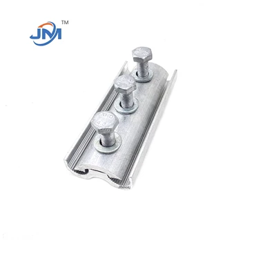 Attelle de fil à rainure parallèle en aluminium de type exportation