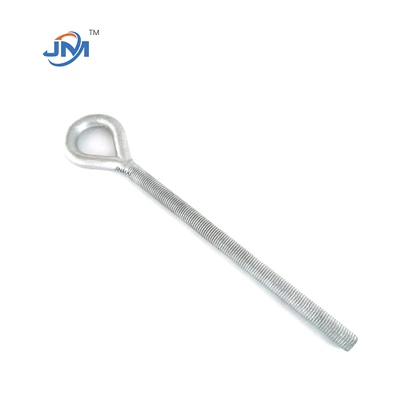 Boulon à œil ovale forgé à chaud-galvanisé par immersion