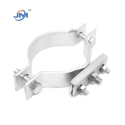 High-quality HDG Steel Clamps/pole Clips